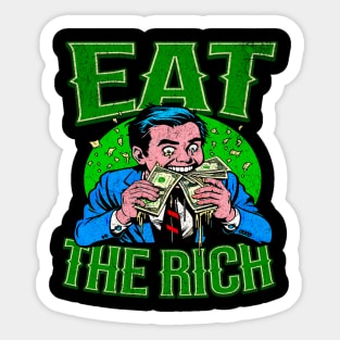 UAW Eat The Rich Sticker